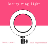 Photo studio telephone video LED beautiful ring light photography ring dimmable lamp   tripod for selfie / show / fill light/Live Stream