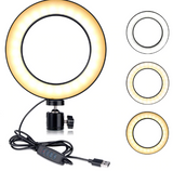 Photo studio telephone video LED beautiful ring light photography ring dimmable lamp   tripod for selfie / show / fill light/Live Stream