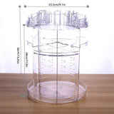 (Only 300Pcs&amp;60%Off) ——High Quality 360° Rotating Crystal  Cosmetic Storage Box