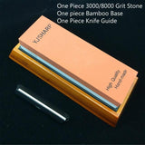 Adaee Size 7.1'*2.4*1.1 One Piece Double Sides Knife Sharpener Whetstone Sharpening Stones