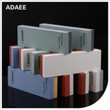 Adaee Size 7.1'*2.4*1.1 One Piece Double Sides Knife Sharpener Whetstone Sharpening Stones
