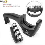 Knife Sharpener 3 Stages Professional Kitchen Sharpening Stone Diamond Ceramic Sharpener Tool