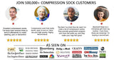 Unisex Sports Compression Socks 5-Pack + 1 Free Sock