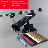 Ruixin Pro II Professional Knife Sharpener chef Knife Sharpening System Pencil Apex edge Sharpener 4 whetstone stones bars