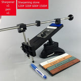 Ruixin Pro II Professional Knife Sharpener chef Knife Sharpening System Pencil Apex edge Sharpener 4 whetstone stones bars