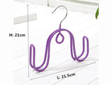 Colorful Non Slip Plastic Coated Stainless Steel Hangers for Shoes