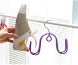 Colorful Non Slip Plastic Coated Stainless Steel Hangers for Shoes