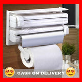 Three-way Roll Holder and Dispenser