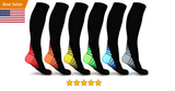 Unisex Sports Compression Socks 5-Pack + 1 Free Sock