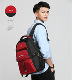 Men's Water Resistant Backpack with USB Charging &amp