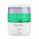 Soap Dispenser Battery Powered 600ml Wall-Mount Automatic IR Sensor Touch-free Kitchen Soap Lotion Pump for Kitchen Bathroom