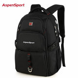 Men's Water Resistant Backpack with USB Charging &amp