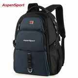 Men's Water Resistant Backpack with USB Charging &amp