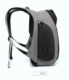 Men's Anti-theft USB Charging Backpack