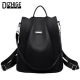 Women's Anti-theft Oxford Backpack - Water Resistant