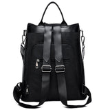 Women's Anti-theft Oxford Backpack - Water Resistant