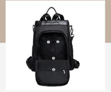 Women's Anti-theft Oxford Backpack - Water Resistant