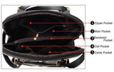 Women's Anti Theft Leather Backpack