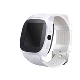 T8 Smart Watch With Bluetooth Support Sim Tf Card Camera Answer Phone Smartphone
