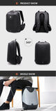 ARCTIC HUNTER Anti Theft USB Charging Backpack