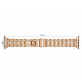 Luxury Crystal Metal Watch Band Wrist Strap For Apple Watch Series 1/2/3 42mm