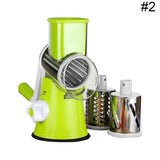 Multifunctional  Roller Shredder Round Mandoline Slicer Potato Vegetable  Cheese Slicer  Kitchen Tool Manual Kitchen Accessories