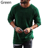 Stylish Sweaters Knitted Long Sleeve Tops Pullovers Hiphop Men's Sweater Solid Loose Fit Autumn Men Casual Clothes Hombre