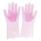 Magic Rubber Silicone Dish Washing Gloves