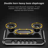 WOW 61CE Portable Bluetooth Wireless Speaker Touch Control Bass Stereo Subwoofer!